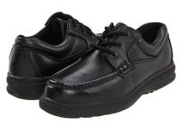 Fashionable Hush Puppies Oxfords for Men - Gus - Black Leather On Sale
